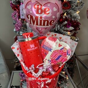 Stanley Red Valentine's Gift Basket